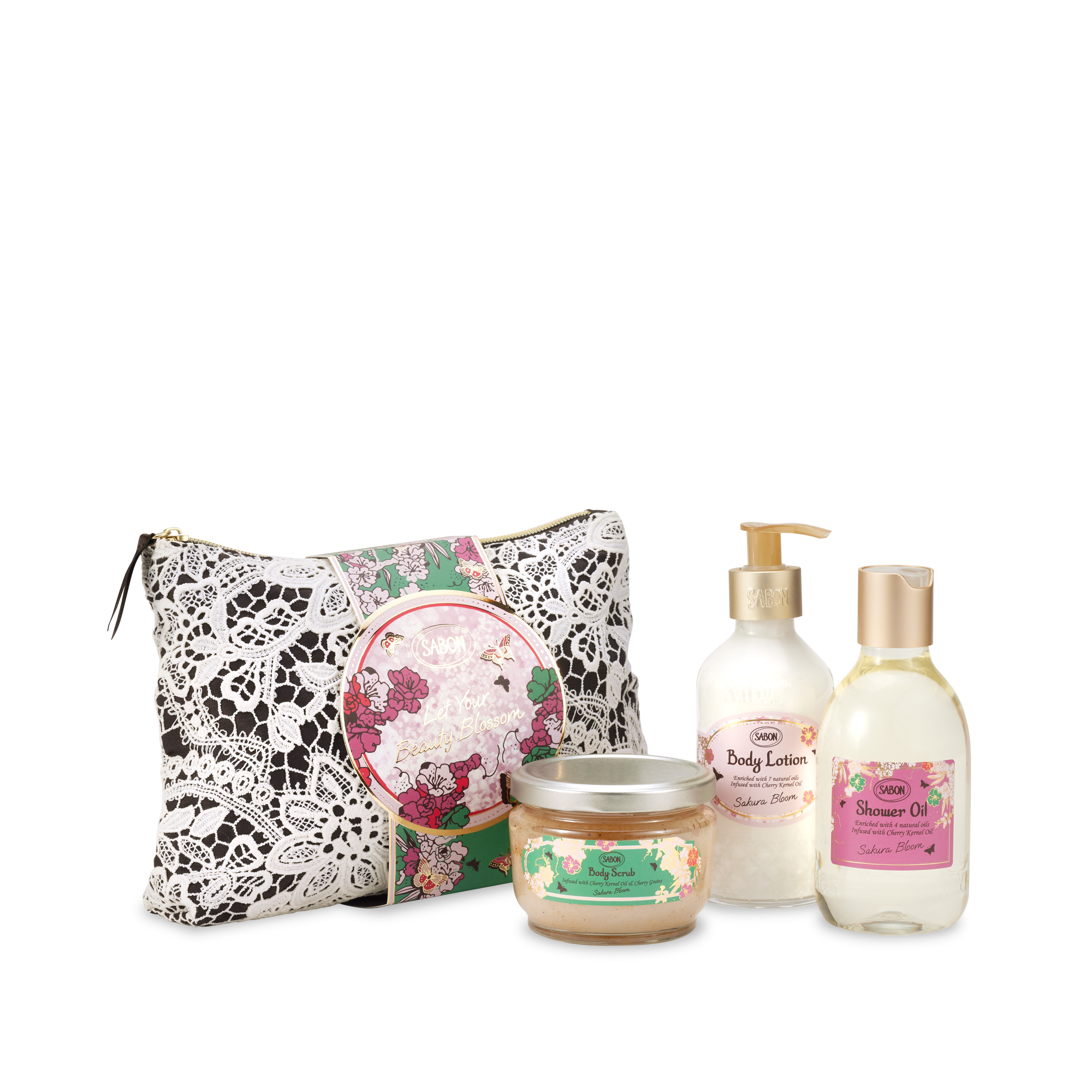 SABON  「Sakura Bloom」ギフトボックス 青空に透ける、桜色の香り。日本上陸15周年を記念した『サクラ