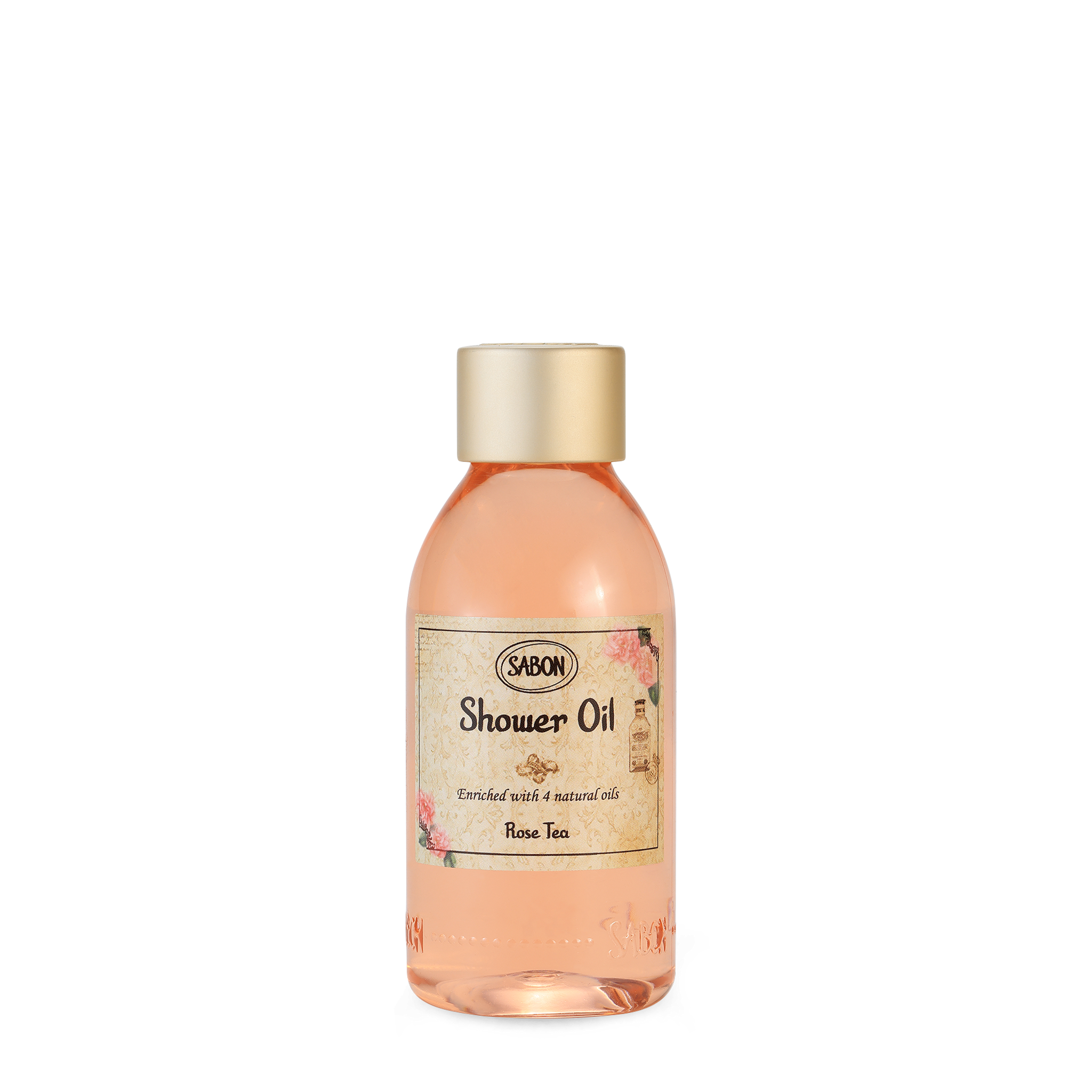 Mini Shower Oil Rose Tea Scent 100mL SABON