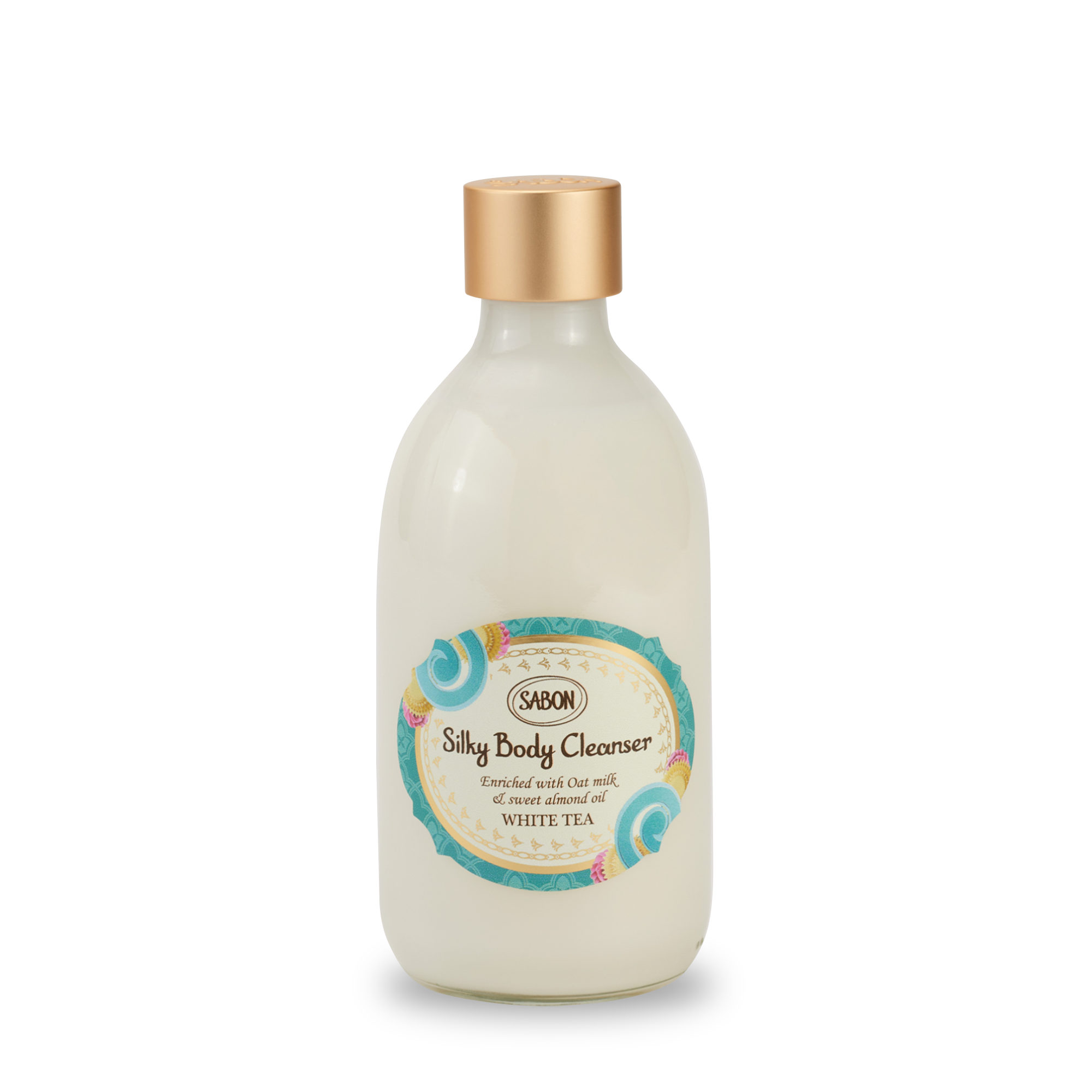 Silky Body Cleanser White Tea Scent 300mL SABON